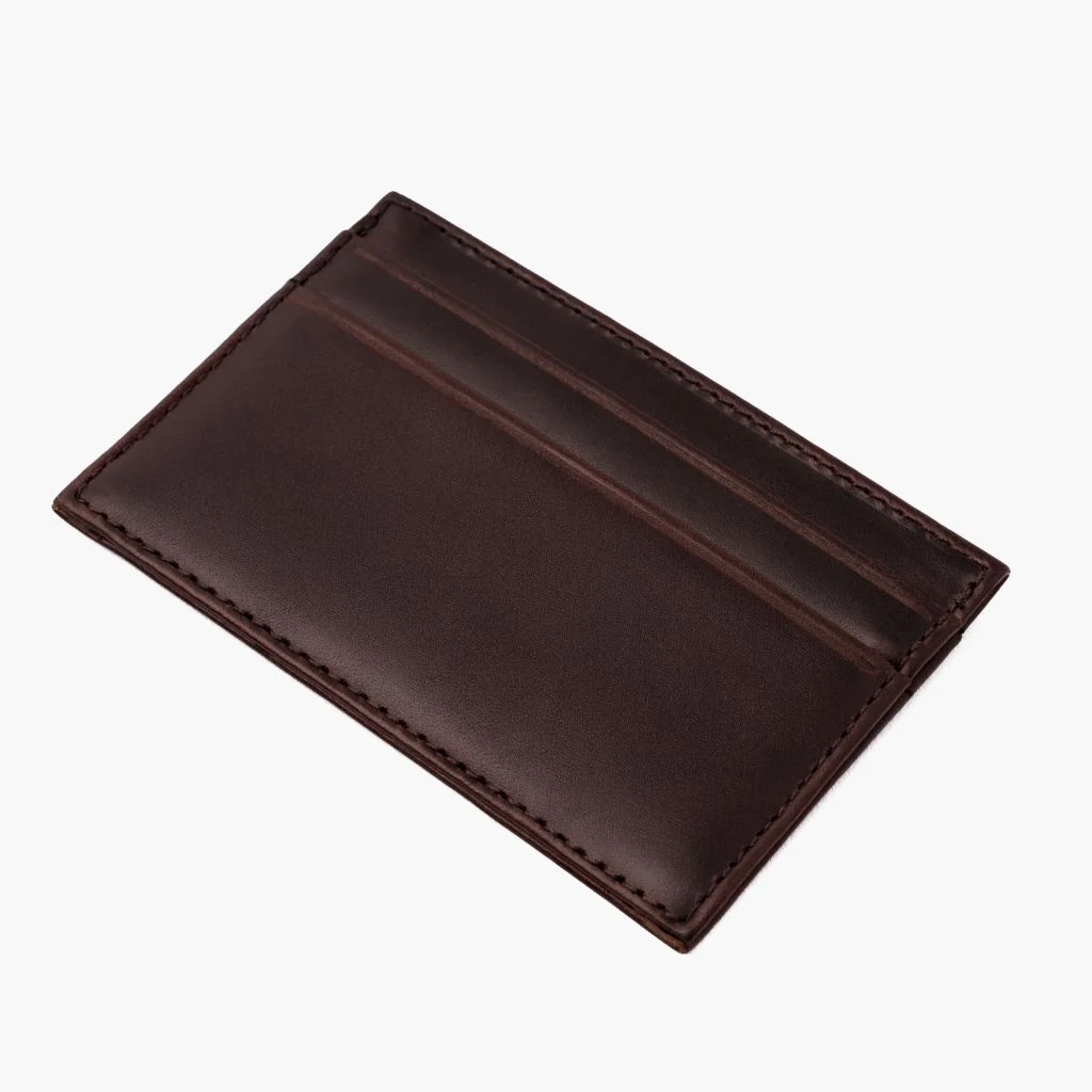 Leather Card Holder | Brown