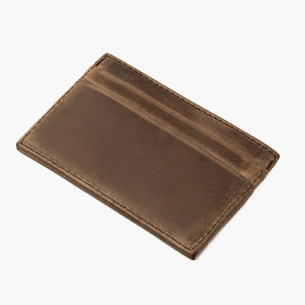 Leather Card Holder | Natural