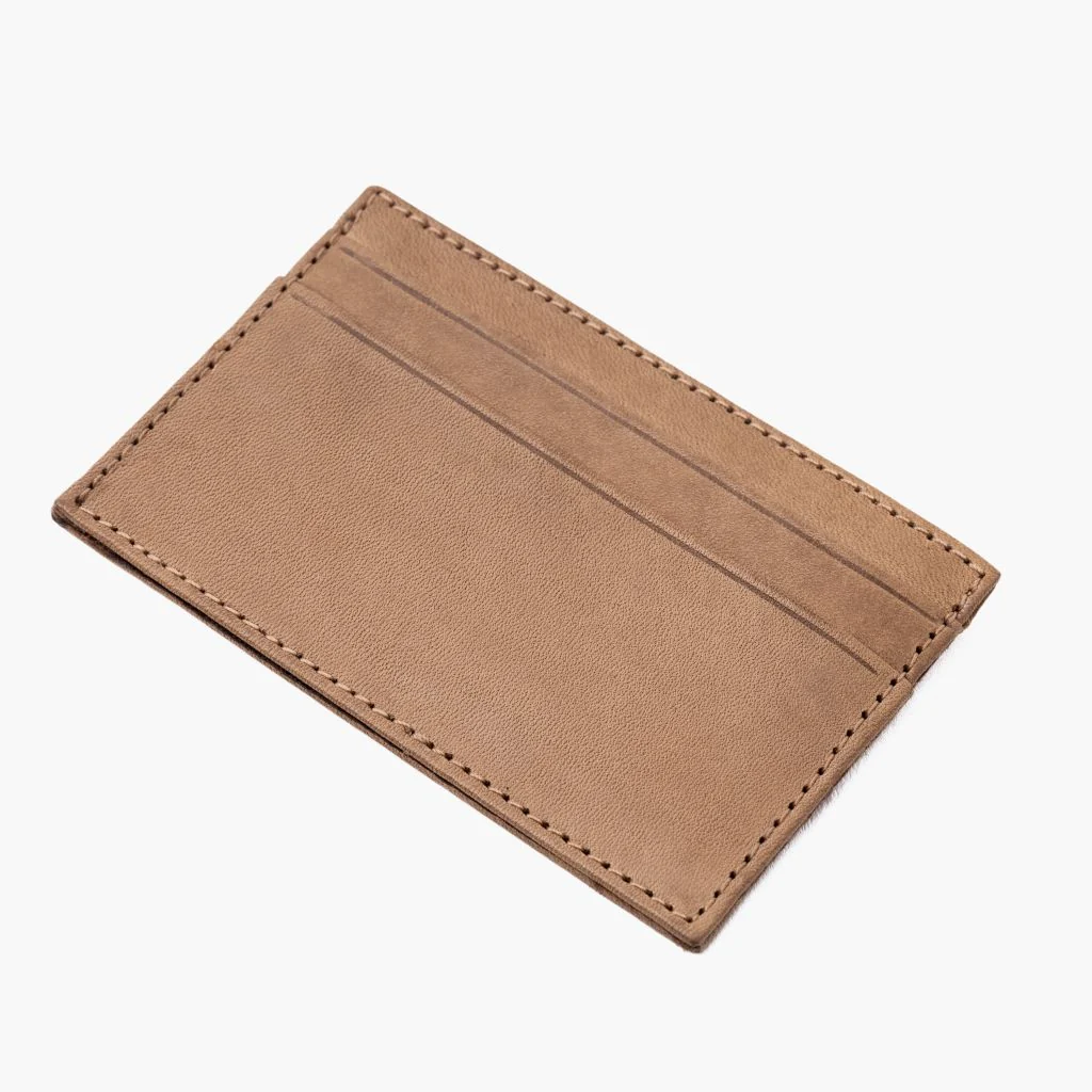 Leather Card Holder | Natural Vachetta