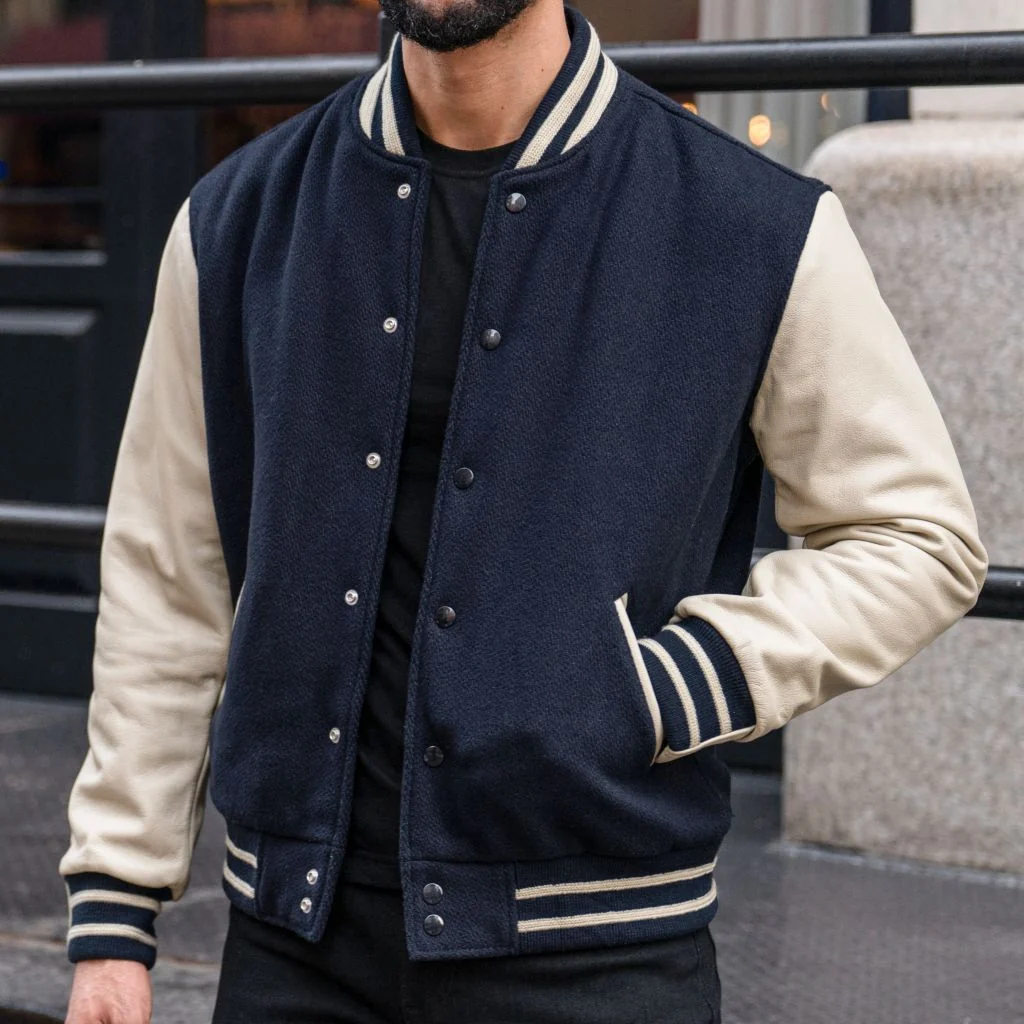 Varsity Jacket | Navy