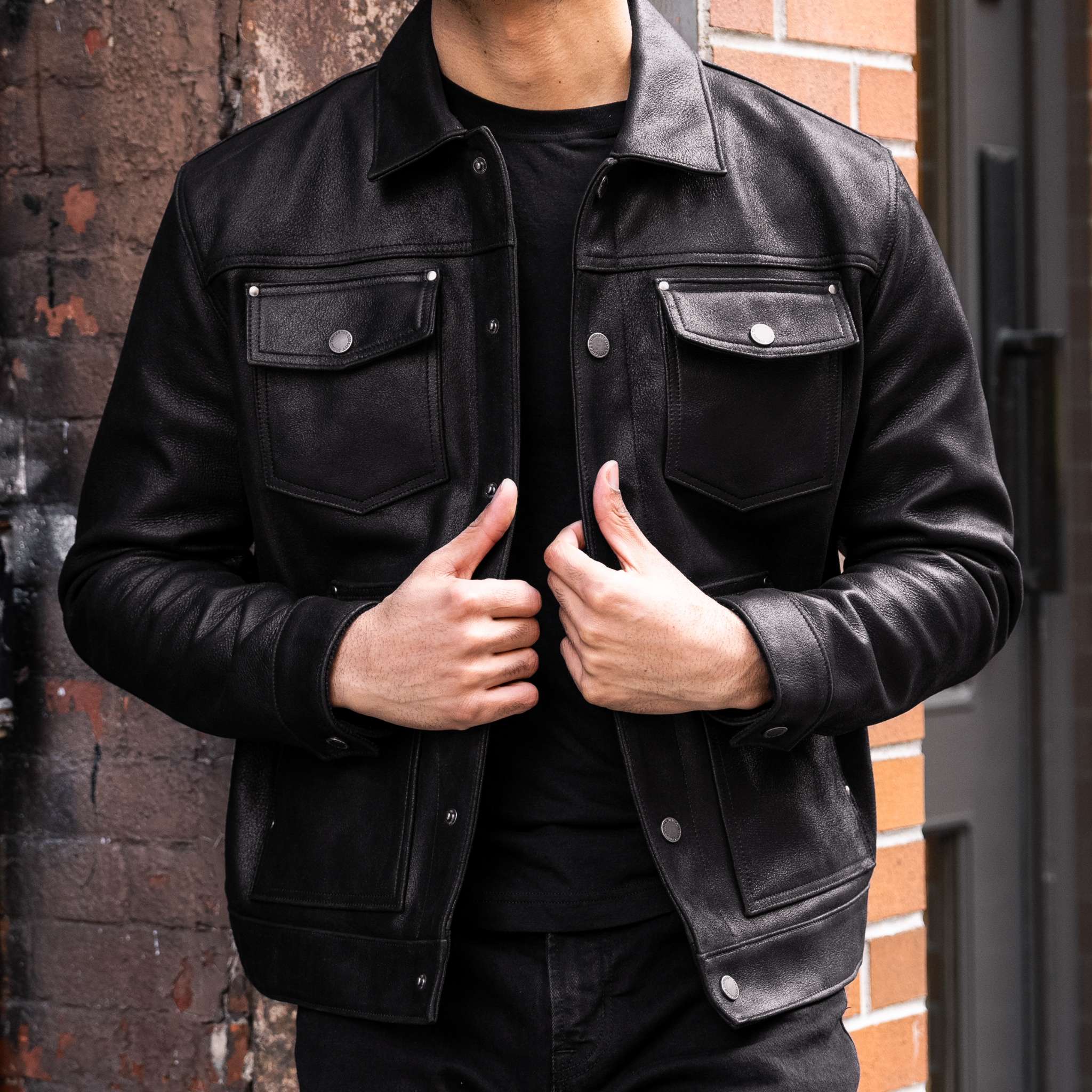 Roughout Cruiser Jacket | Black