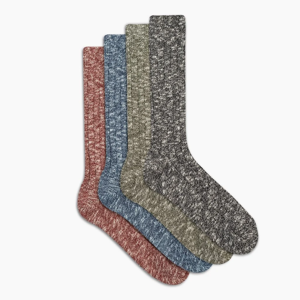 Men's Classic Boot Sock | 4-Pack